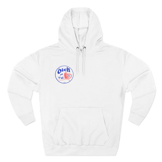 Nedol Oich' Retro Felpa con Cappuccio in Pile